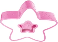 Lampy sufitowe - Decorativi Lampa do pokoju dziecinnego na pilota sufitowa różowe gwiazdki 44W 409 Decorativi 409 - miniaturka - grafika 1