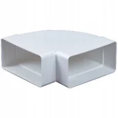 Rury i kanały wentylacyjne - Kolano Poziome Płaskie - 90" 60x204 KP204-24 - miniaturka - grafika 1