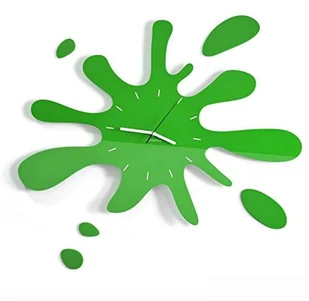 FLEXISTYLE Splash nowoczesny zegar ścienny, bez tykania - Zegary - miniaturka - grafika 2