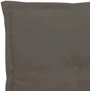 vidaXL Poduszki na krzesła ogrodowe, 4 szt., antracyt, 40 x 40 x 3 cm - Poduszki ogrodowe - miniaturka - grafika 6