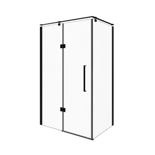 Sea Horse Kabina bezprofilowa jednodrzwiowa FRESH-LINE 120x90x195 prawa czarna BK248T09/12KP - Kabiny prysznicowe - miniaturka - grafika 5