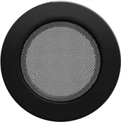 Kratki wentylacyjne - Parkanex kominkowa okrągła czarna fi125 wentylacja - miniaturka - grafika 1