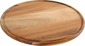 Deski do krojenia - Zassenhaus Deska do krojenia Deska do serwowania akacja śred 33 cm ZS-055498 - miniaturka - grafika 1