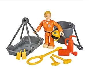 Simba Strażak Sam pomarańczowy Helikopter Wallaby 9251002 - Samoloty i helikoptery - miniaturka - grafika 3