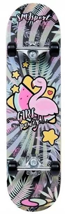 SMJ Deskorolka Kompletna Flamingo 78x20.5cm ABEC-5 - Deskorolki - miniaturka - grafika 4