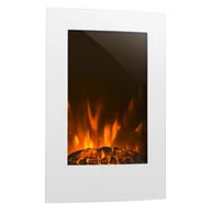 Kominki elektryczne - Klarstein Lausanne Vertical 2000W biały FP1-Lausanne-Vert-WH - miniaturka - grafika 1