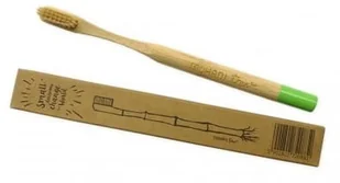 Mohani MOHANI BAMBUSOWA SZCZOTECZKA DO ZĘBÓW- ZIELONA, WŁOSIE MIĘKKIE, PROFILOWANE - Szczoteczki do zębów - miniaturka - grafika 3