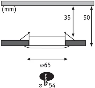 Paulmann Nova mini spot 3 szt. IP44 żelazo - Oprawy, klosze i abażury - miniaturka - grafika 5