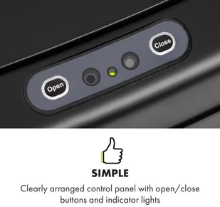 FENIKS Klarstein Klarstein Cleansmann, czujnik, 30 litrów, na worki na śmieci, ABS, czarny KG15-CleansmannB30l - Kosze na śmieci - miniaturka - grafika 3