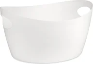 Akcesoria łazienkowe - Koziol Miska Bottichelli Recycled M biała 1446125 - miniaturka - grafika 1