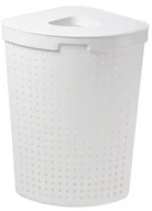 Kosze na bieliznę - Plast Team Kosz na pranie Seoul 60300800 62L Biały - miniaturka - grafika 1