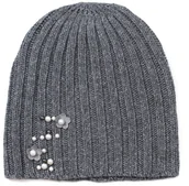 Czapki damskie - Art of Polo Czapka Perłowe kwiaty - miniaturka - grafika 1