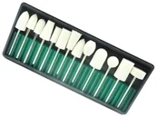 Frezarki do paznokci - Frezy Filcowe Polerujące Polerki Komplet 13 Sztuk - miniaturka - grafika 1