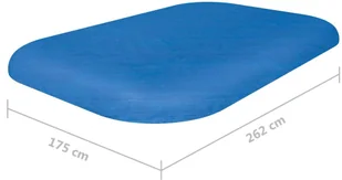 Bestway Pokrywa na basen Flowclear, 262x175x51 cm vidaXL - Akcesoria do basenów - miniaturka - grafika 6