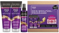 Zestawy kosmetyków damskich - John Frieda John Frieda Frizz Ease Wunder zestaw do naprawy  szampon, odżywka, spray do natychmiastowej pielęgnacji i maska na oczy MegRhythm  program dobrego samopoczucia w domu - miniaturka - grafika 1