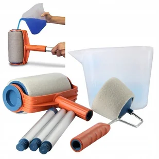 Zestaw Do Malowania Niekapiący Wałek Paint Roller - Pędzle i wałki - miniaturka - grafika 4
