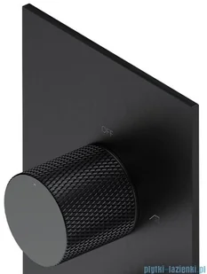 Omnires Contour system prysznicowy podtynkowy termostatyczny antracyt SYSCT11AT | - Baterie wannowe i prysznicowe - miniaturka - grafika 5