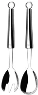 Zestawy sztućców - Lagostina 12335510100 pomocnik kuchenny ze stali nierdzewnej, sztućce do sałatek 2-częściowy 8002531207622 - miniaturka - grafika 1