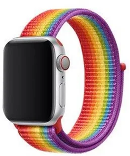 Apple Opaska sportowa Pride Edition do koperty 40 mm MV9Q2ZM/A - Akcesoria do pulsometrów i zegarków sportowych - miniaturka - grafika 2