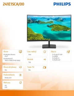Philips 241E1SCA/00 - Monitory - miniaturka - grafika 7