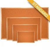 Tablice i flipcharty - Tablica korkowa w drewnianej ramie, 30x40 cm DK001 - miniaturka - grafika 1