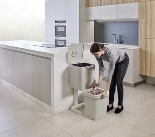 Joseph Joseph JJ Kosz do segregacji 40 l stone Totem Pop 30092 - Kosze na śmieci - miniaturka - grafika 15