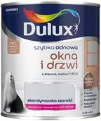 Farby olejne i specjalne - Dulux Szybka Odnowa Okna i drzwi skandynawska szarość 750 ml - miniaturka - grafika 1