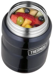 Thermos Termos na jedzenie 470 ml z łyżką metaliczny szary 173024 - Termosy - miniaturka - grafika 5