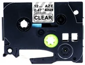 Papier do drukarek - Brother Taśma Do TZe-FX131 12MM Przeźro Elastyczna - miniaturka - grafika 1