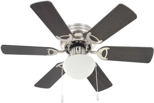 vidaXL dobiony wentylator sufitowy z lampą, 82 cm, ciemnobrązowy 50537 - Wentylatory sufitowe - miniaturka - grafika 6