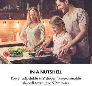 Płyta elektryczna do zabudowy Klarstein Delicatessa 3 - Płyty elektryczne do zabudowy - miniaturka - grafika 2