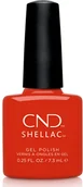 Lakiery hybrydowe - CND Lakier CND Shellac Hot Or Knot 7.3 ml - miniaturka - grafika 1