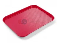 Tace i patery - Hendi Nowość Taca bufetowa z polipropylenu mała czerwona 265x345 878712 878712 - miniaturka - grafika 1