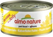 Mokra karma dla kotów - Almo Nature Classic in Jelly Chicken kurczak) puszka 12x70g - miniaturka - grafika 1