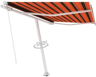 VidaXL Lumarko Wolnostojąca, ręcznie zwijana markiza, 350 x 250 cm 8720286398449 - Markizy - miniaturka - grafika 13