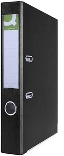 Q-CONNECT segregator Hero z szyną, PP, A4/55mm, czarny KF15987 - Segregatory - miniaturka - grafika 2