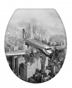 Deski sedesowe - WENKO Deska sedesowa Old-Time Plane 22410100 - miniaturka - grafika 1