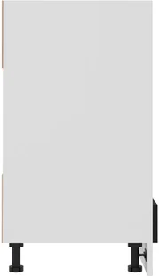 vidaXL Szafka kuchenna, czarna, 60x46x81,5 cm, płyta wiórowa 801189 - Szafki kuchenne - miniaturka - grafika 13