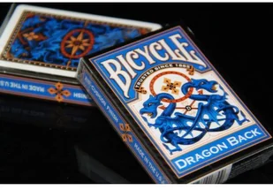 Bicycle Karty Dragon Blue Dragon Back DRAGON BLUE ACK - Gry karciane - miniaturka - grafika 2