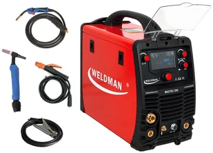 Weldman MIGTEC MIG 200 LCD Synergy PAK Standardowe 104 302 - Spawarki - miniaturka - grafika 4