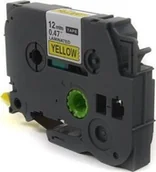 Etykiety do drukarek - Brother JetWorld Taśma TZ-S631 do PT-11 PT-18 PT-128 PT-200 PT-300 PT-310 PT-320 PT-330 PT-350 PT-520 PT-540 PT-550 PT-P700 PT-P750 PT-1000 PT-1010 PT-1100 PT-1120 12mm x 8m Black on Yellow JetWorld u 36314-uniw - miniaturka - grafika 1