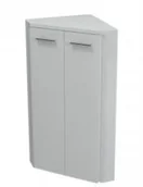 Szafki łazienkowe - Aqualine ZOJA/KERAMIA FRESH szafka narożna 35x78x35cm, biała 50321 - miniaturka - grafika 1