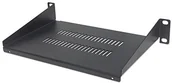 Akcesoria do serwerów - Intellinet 714839 półka do montażu z przodu "1 HE", 25,4 cm (10 cali) czarna 714839 - miniaturka - grafika 1