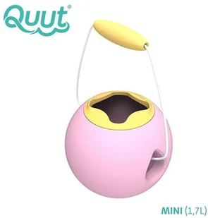 Quut Małe wiaderko wielofunkcyjne Mini Ballo Sweet Pink + Yellow Stone - Zabawki do piasku - miniaturka - grafika 3