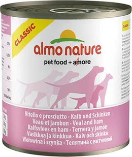 Almo Nature Classic 6 X 280 G / 290 G - Cielęcina Z Szynką 290 G - Mokra karma dla psów - miniaturka - grafika 2