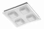 Lampy sufitowe - Briloner 3254-042 - LED Plafon ściemnialny TEMPALTE 4xLED/11W/230V - miniaturka - grafika 1