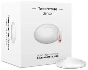 Fibaro Thermostat Temperature Sensor czujnik temperatury FGBRS-001 FGBRS-001 - Czujniki ruchu i zmierzchu - miniaturka - grafika 2