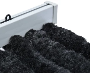 vidaXL Zasłona przeciwko owadom, antracytowa, 56x185 cm, szenil vidaXL - Akcesoria do okien - miniaturka - grafika 6