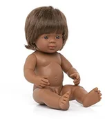 Lalki dla dziewczynek - Miniland Australijska lalka dla chłopców 38 cm z miękkiego winylu w przezroczystej torebce 31047 - miniaturka - grafika 1