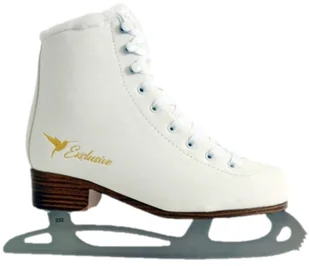 SMJ Damskie Łyżwy Figurowe Exclusive Białe r. 38 - Łyżwy - miniaturka - grafika 2